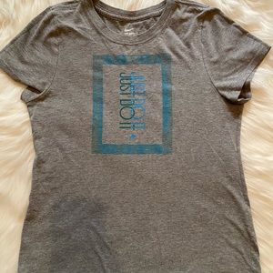 Nike JUST DO IT Gray-tee